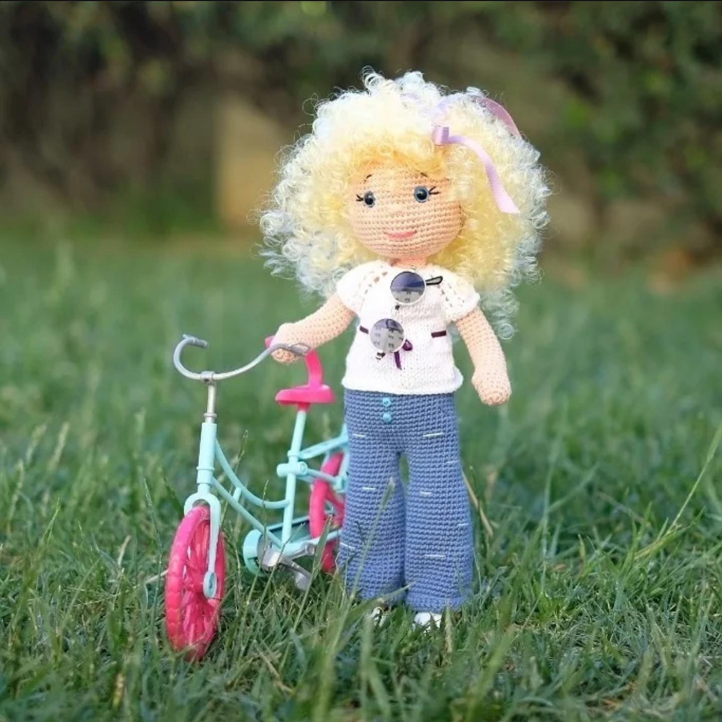 Luna Bebek Tarifi: Amigurumi bebek örme dökümü (Kafa, Kol ve Bacak)