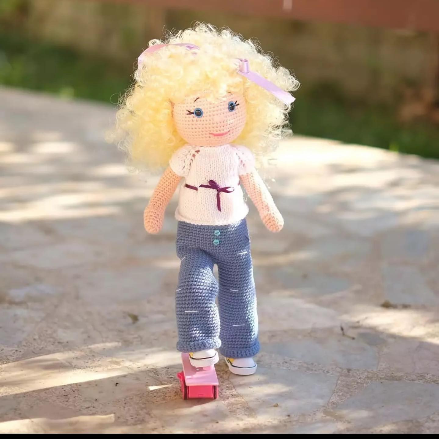 Luna Bebek Tarifi: Amigurumi bebek örme dökümü (Kafa, Kol ve Bacak)