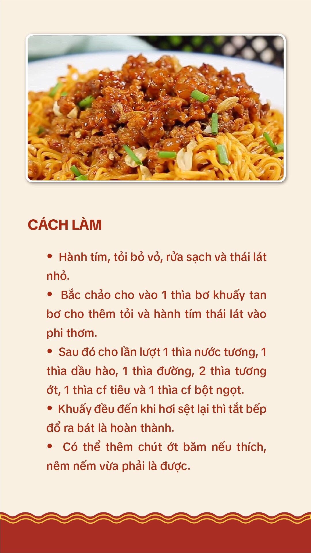 Mách bạn bí quyết làm sốt trộn mì ngon tuyệt, đậm đà hương vị