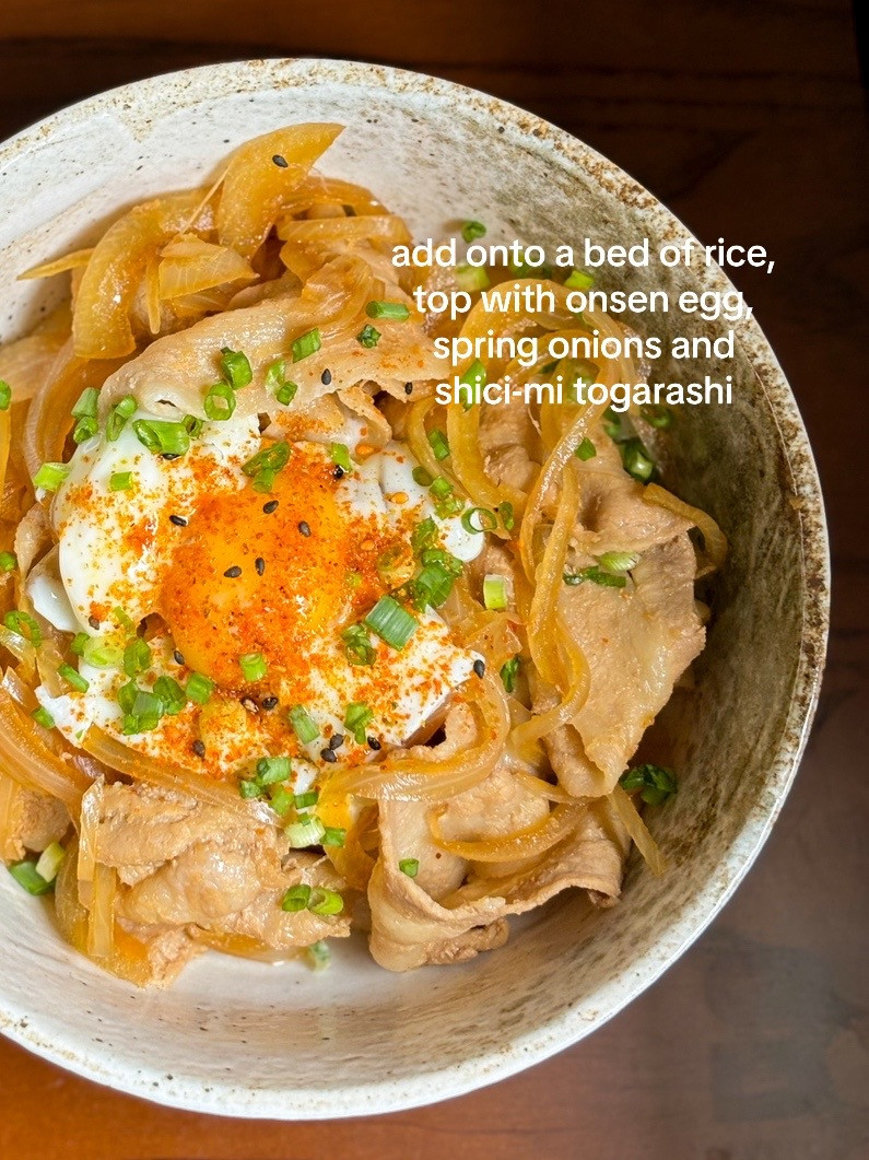 Make Gyudon with Me: Homemade Dashi Stock and Pork Shabu Shabu Rice Bowl Recipe