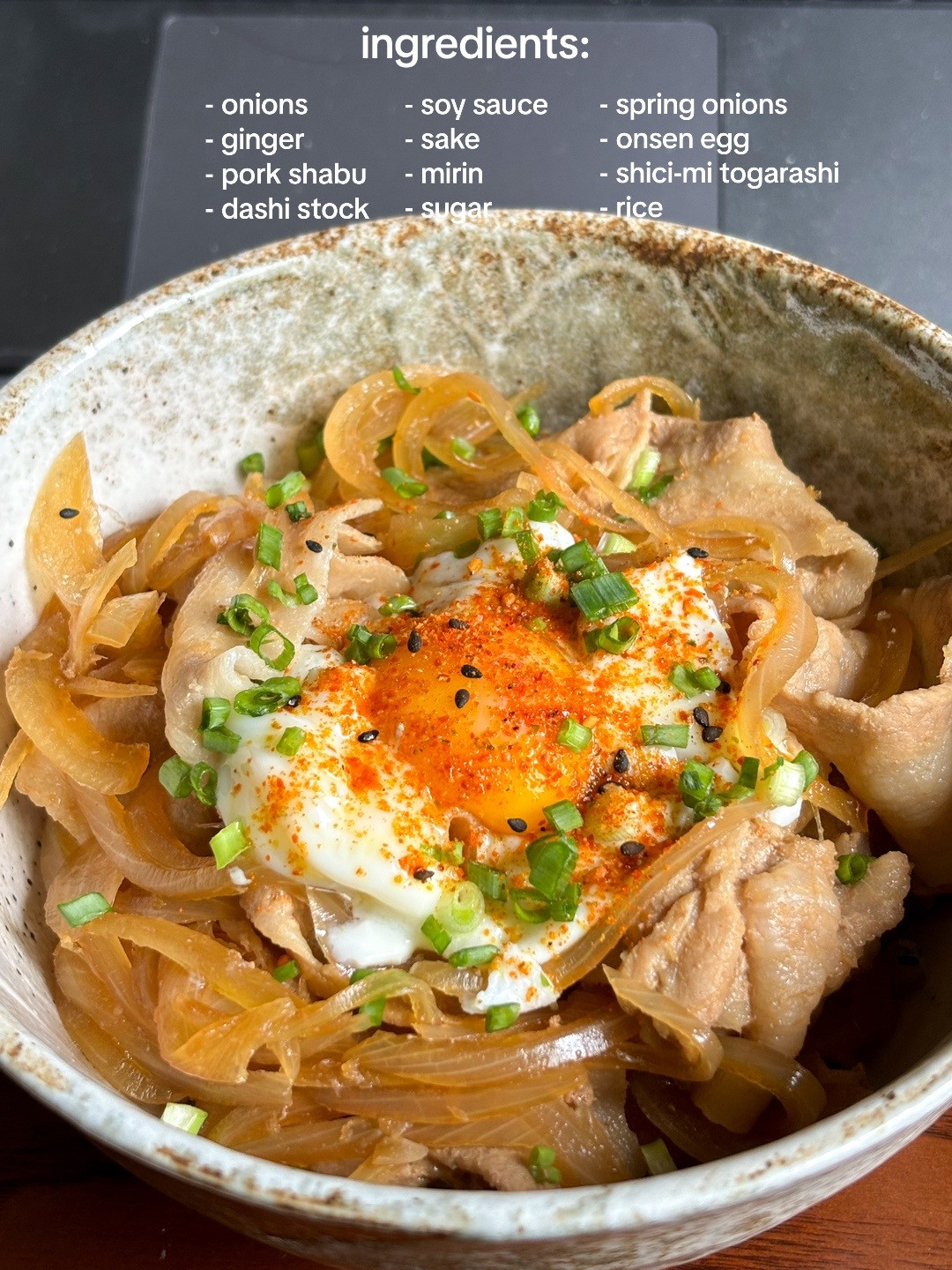 Make Gyudon with Me: Homemade Dashi Stock and Pork Shabu Shabu Rice Bowl Recipe