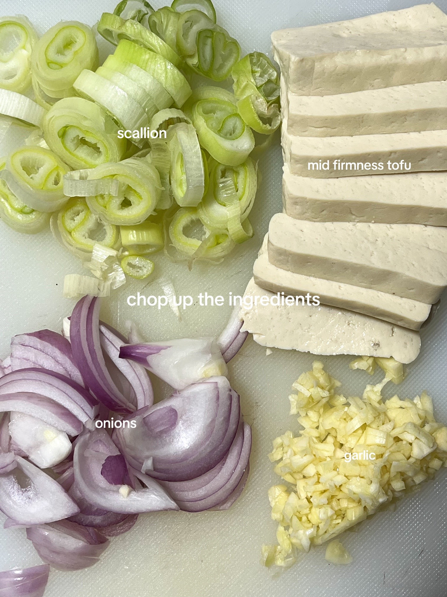 Make kimchi jjigae with me: Korean spicy tofu soup recipe using anchovies, kombu broth, scallions, onions and garlic