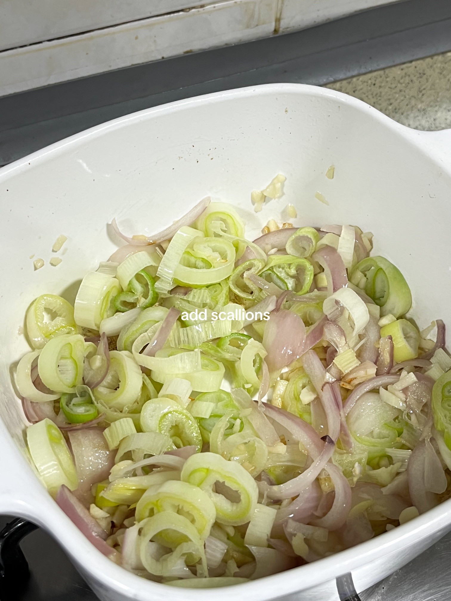 Make kimchi jjigae with me: Korean spicy tofu soup recipe using anchovies, kombu broth, scallions, onions and garlic