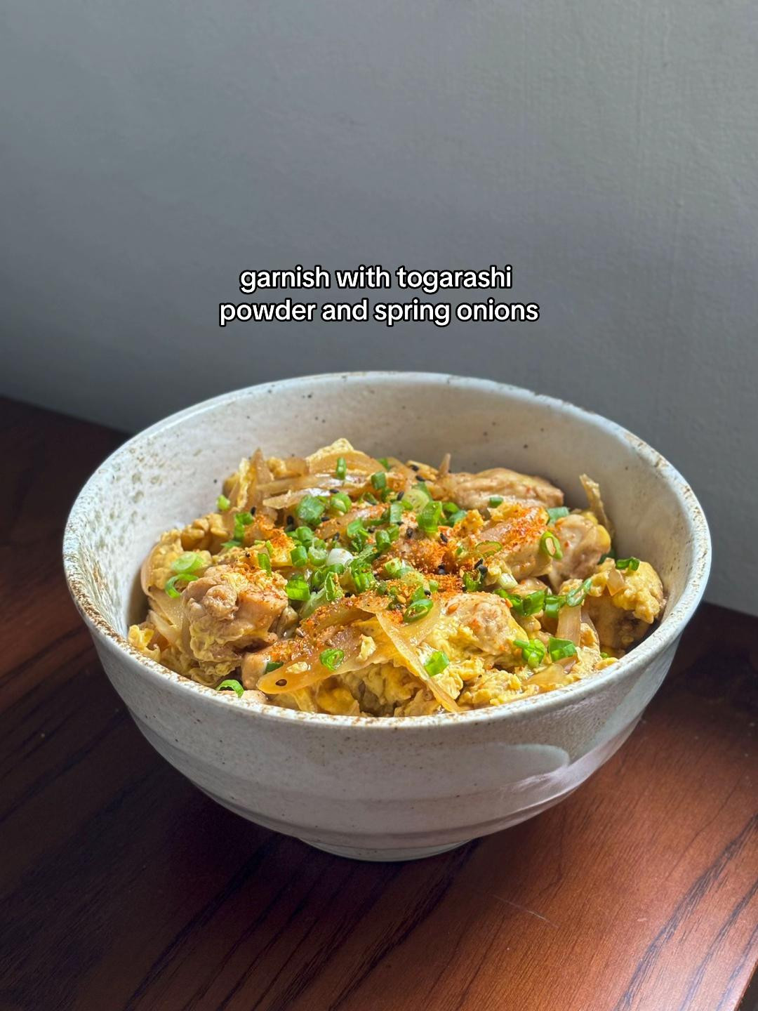 Make Oyakudon with me: Quick and easy Japanese chicken and egg rice bowl recipe