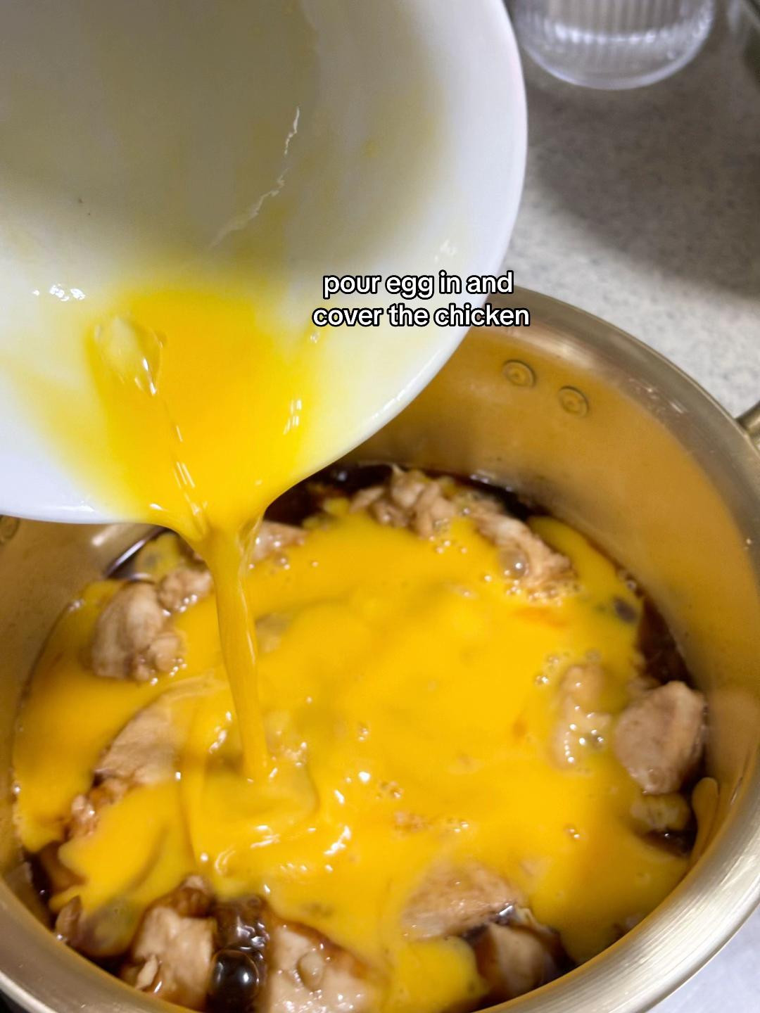 Make Oyakudon with me: Quick and easy Japanese chicken and egg rice bowl recipe