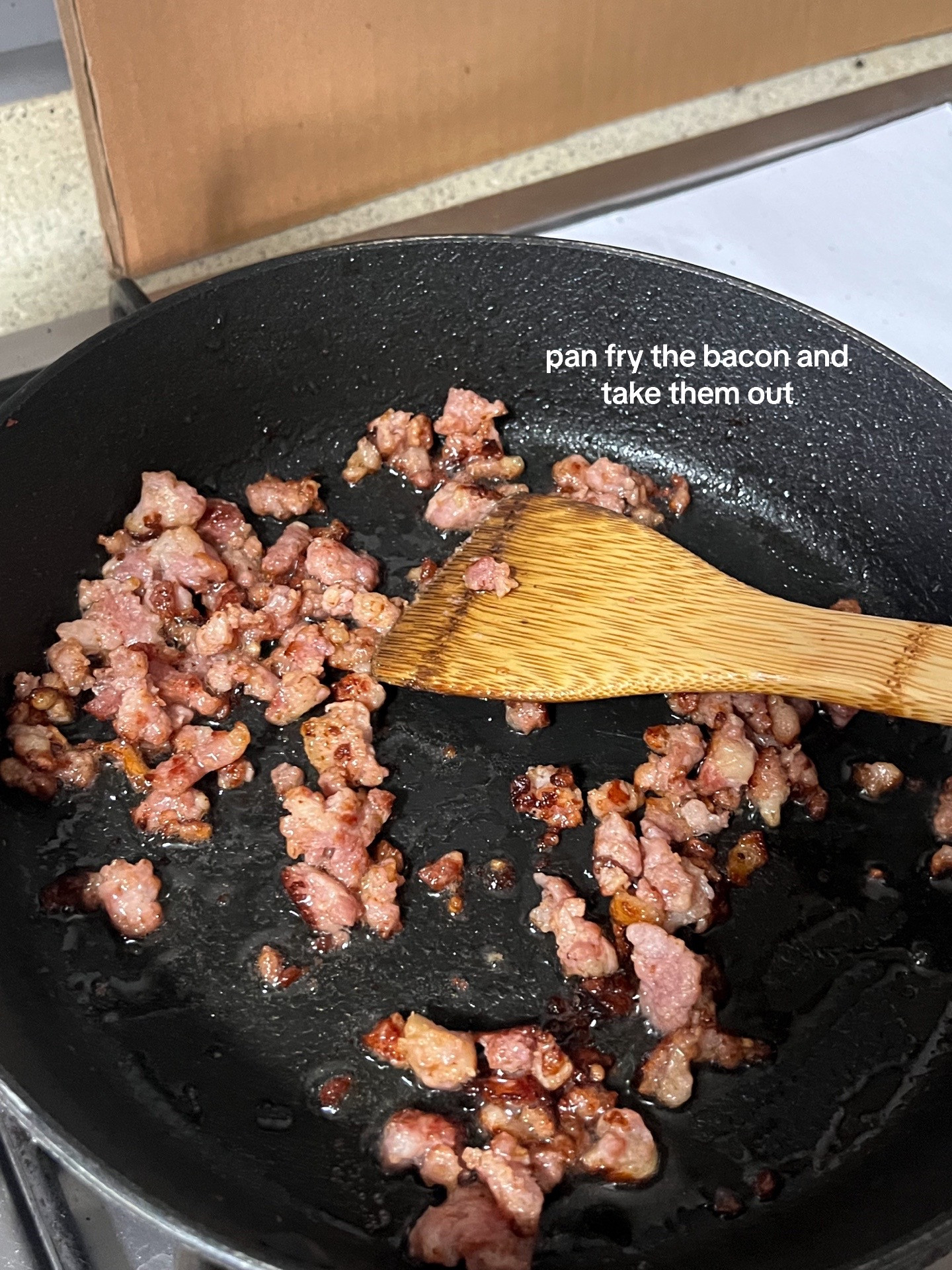 Make Pumpkin Bacon Rigatoni with me