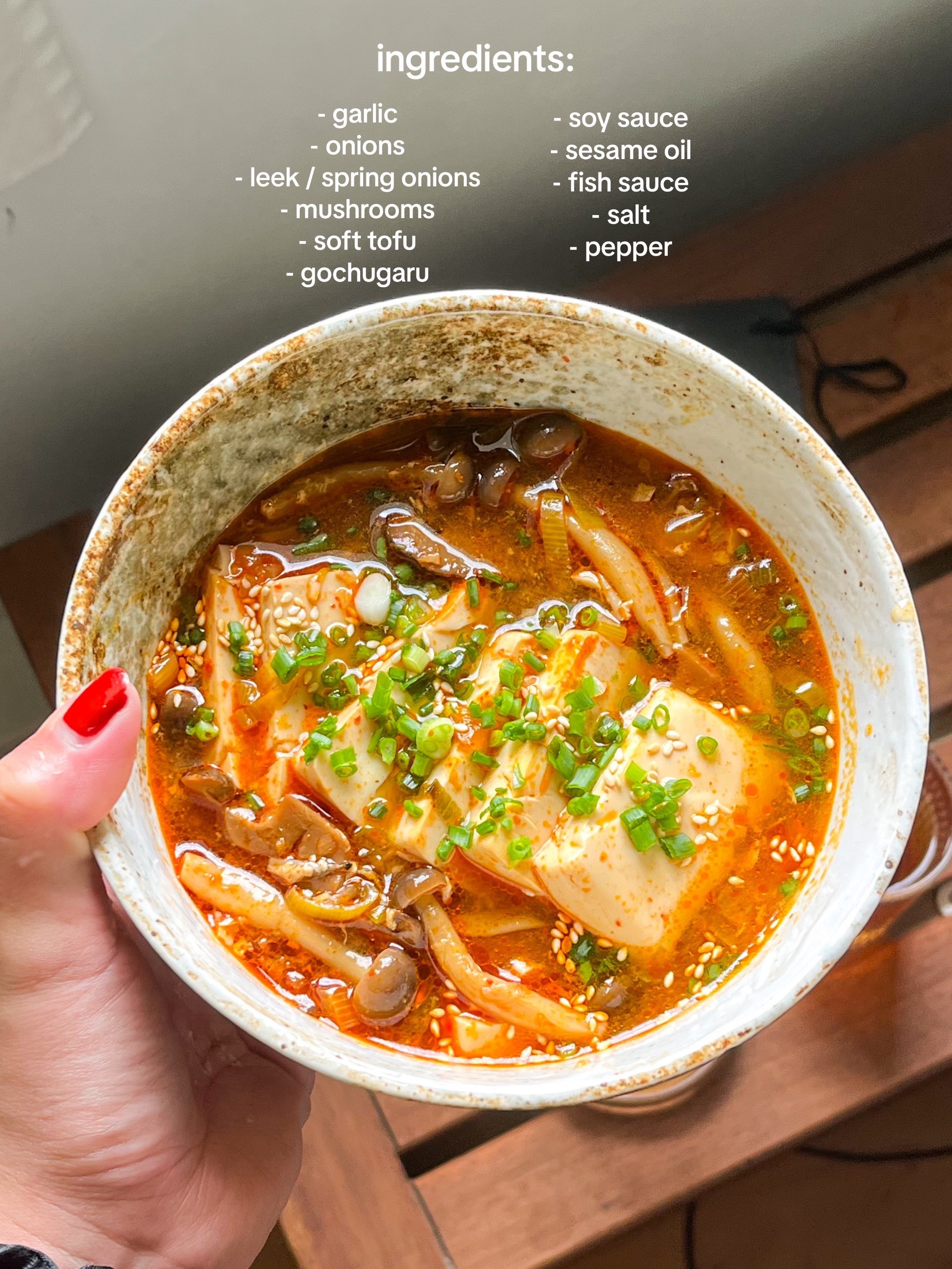 Make Soondubu Jjigae with me: comforting spicy Korean soft tofu stew recipe