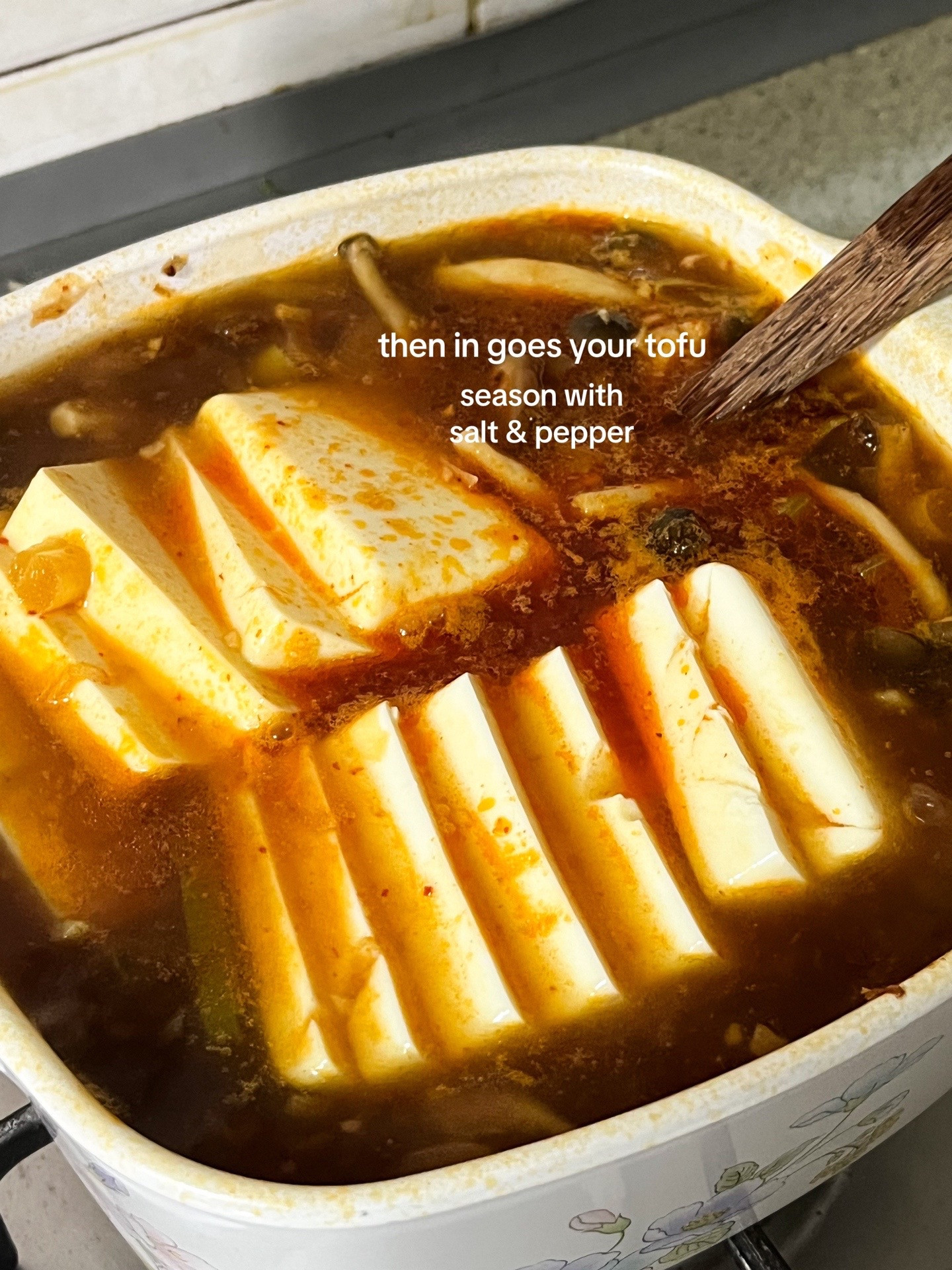 Make Soondubu Jjigae with me: comforting spicy Korean soft tofu stew recipe