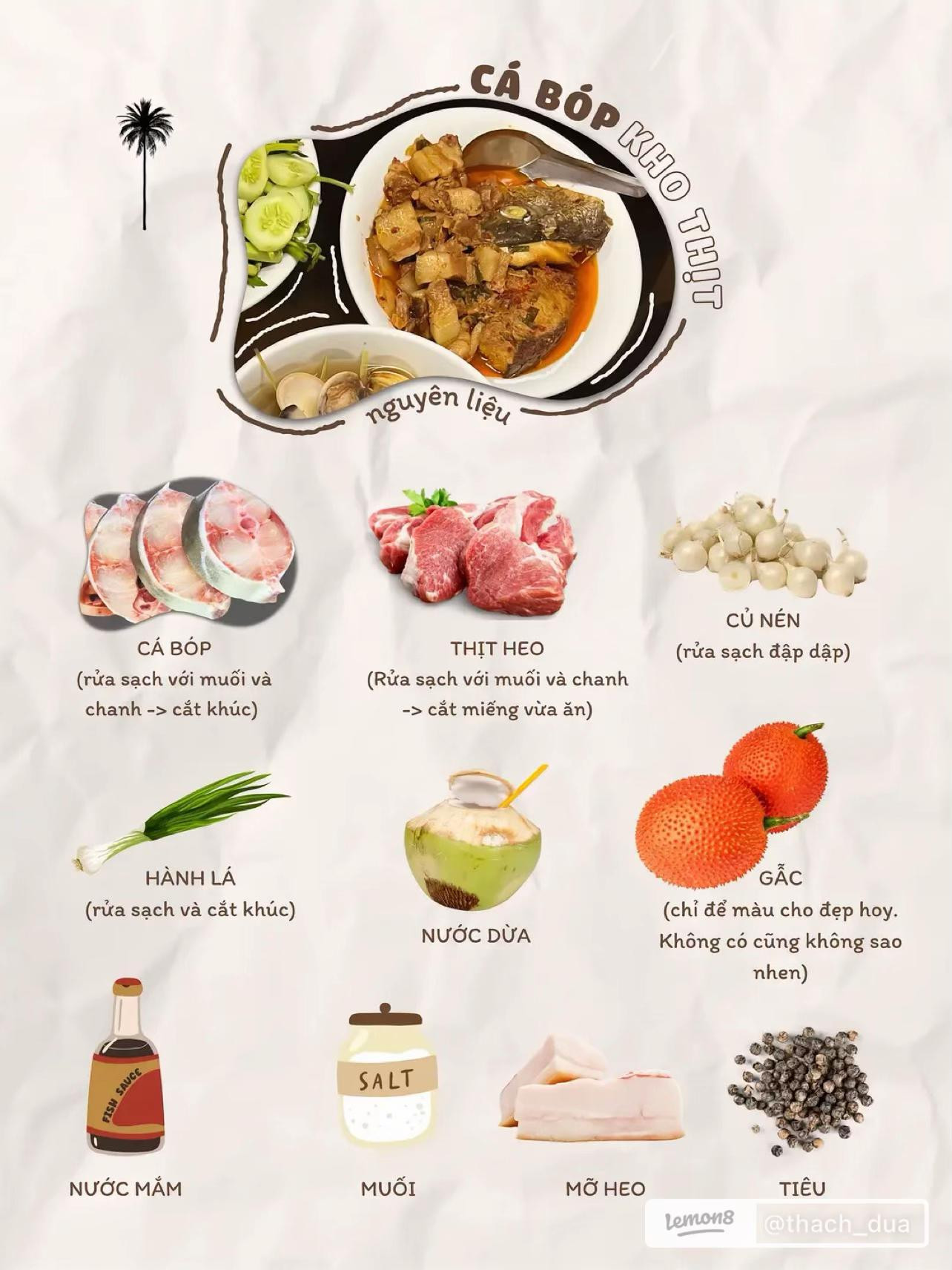 Mâm cơm gia đình đãi khách: Cá bớp kho thịt và nghêu hấp sả