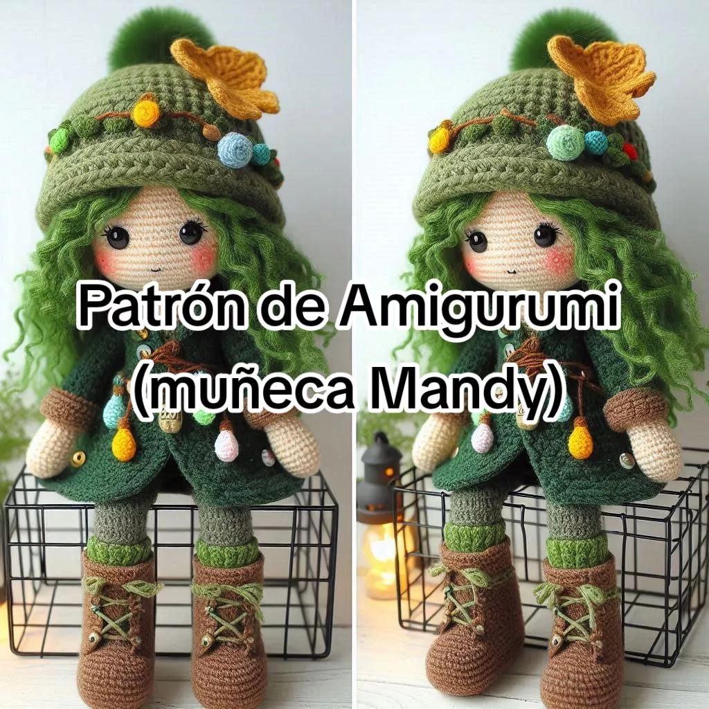 Mandy Amigurumi Muñeca Fácil PDF Patrón Gratis