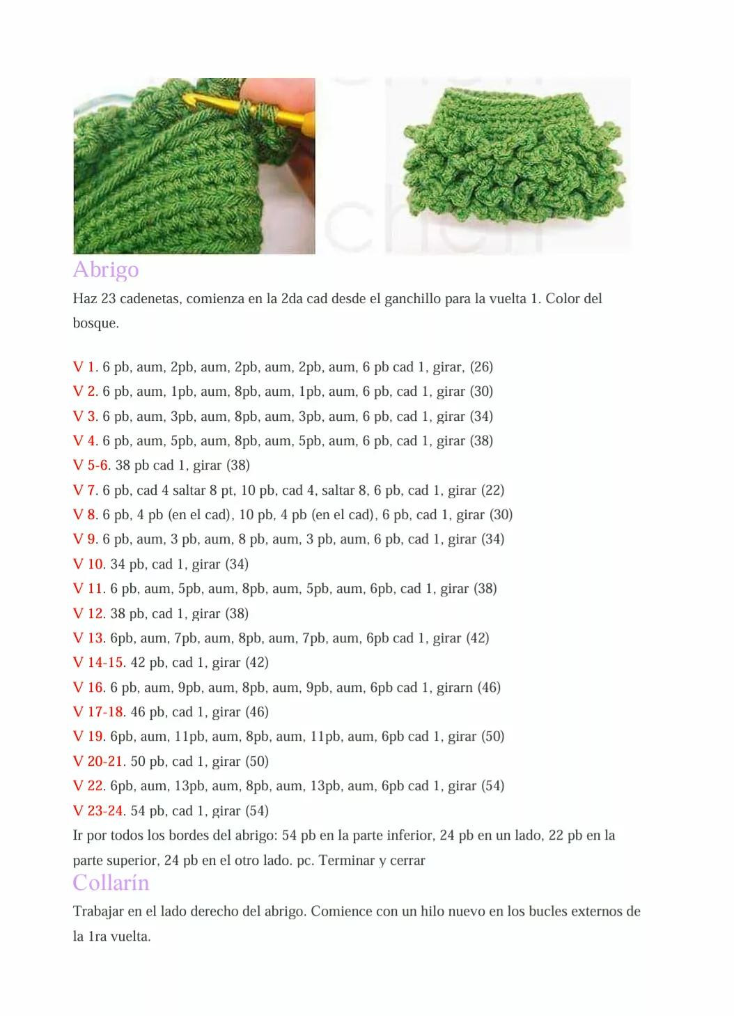 Mandy Amigurumi Muñeca Fácil PDF Patrón Gratis