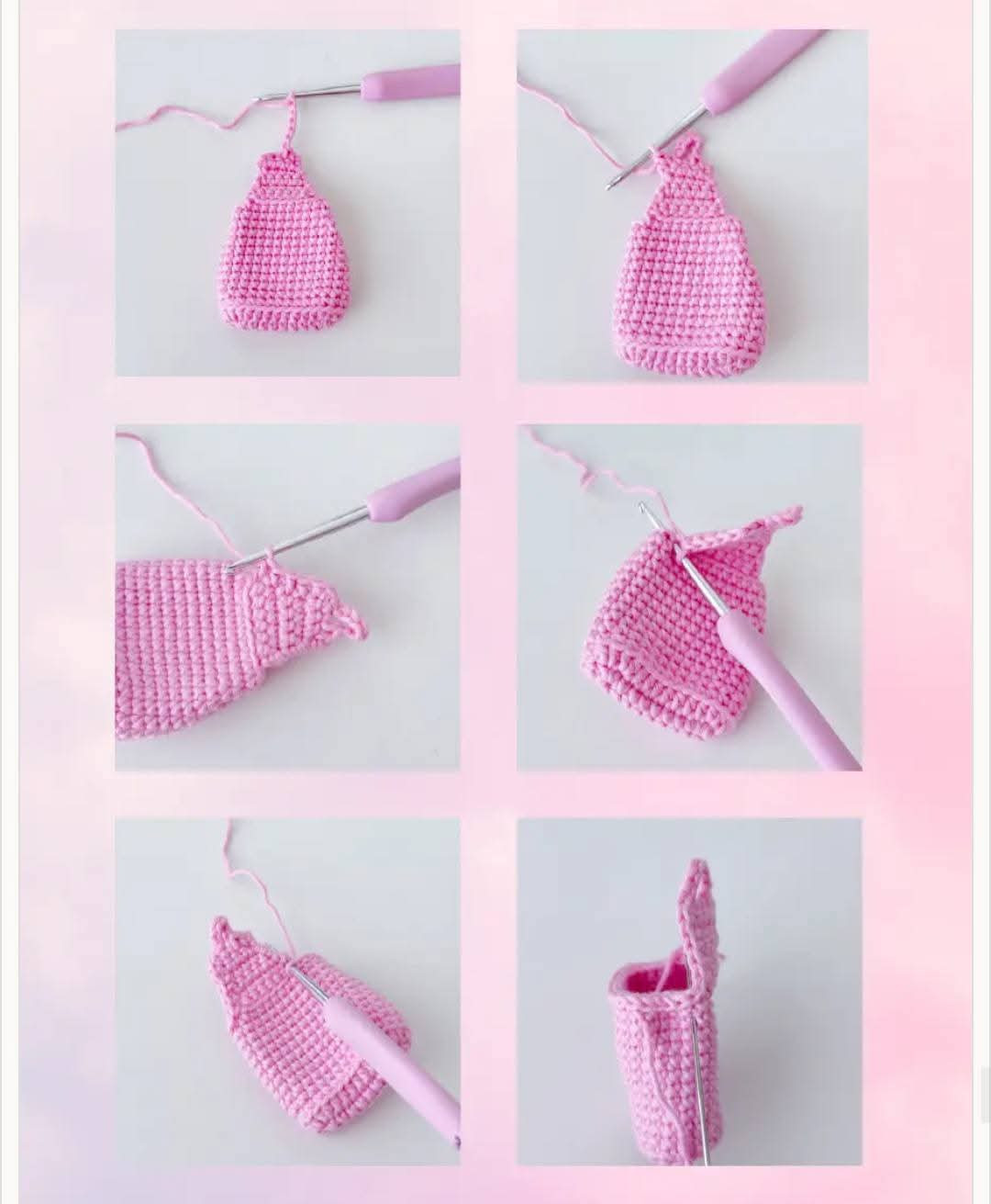 Marshmallow Doll Crochet Pattern Chart