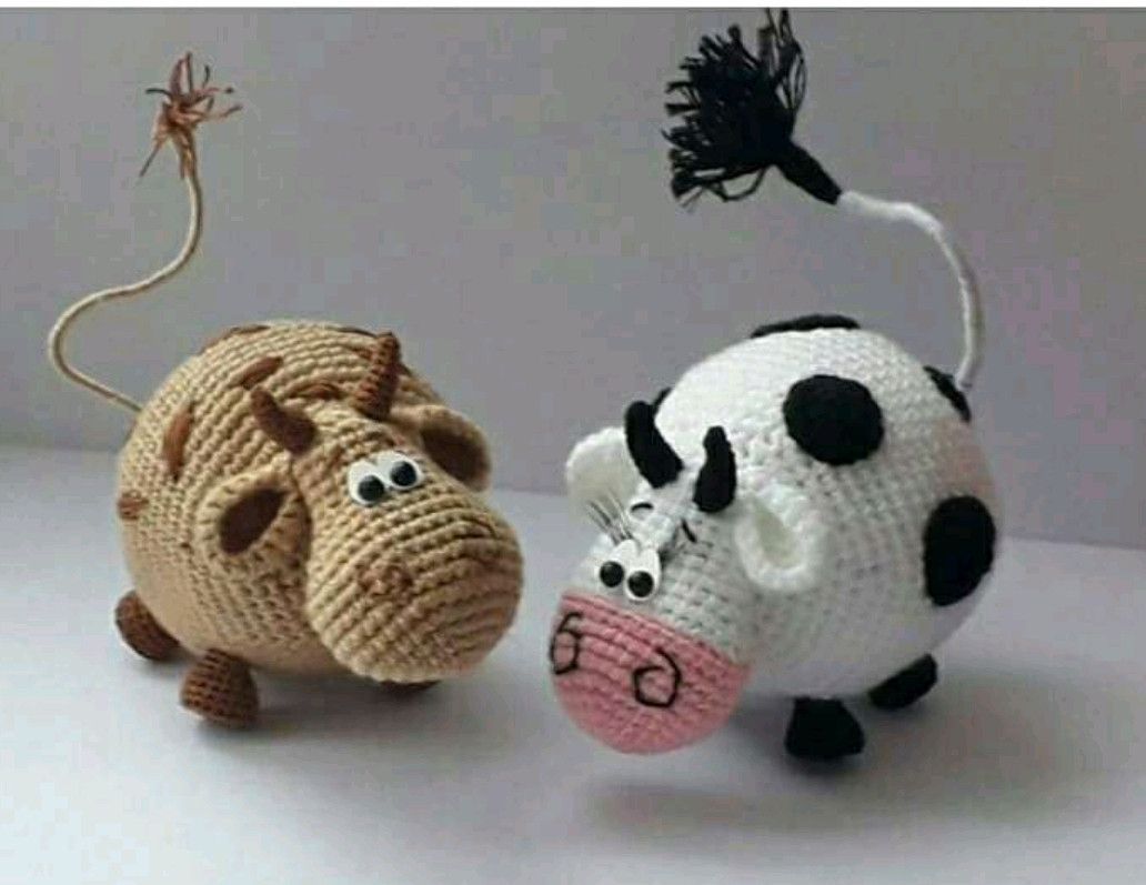 Мастер-класс: Амигуруми Бычок Гаврюша