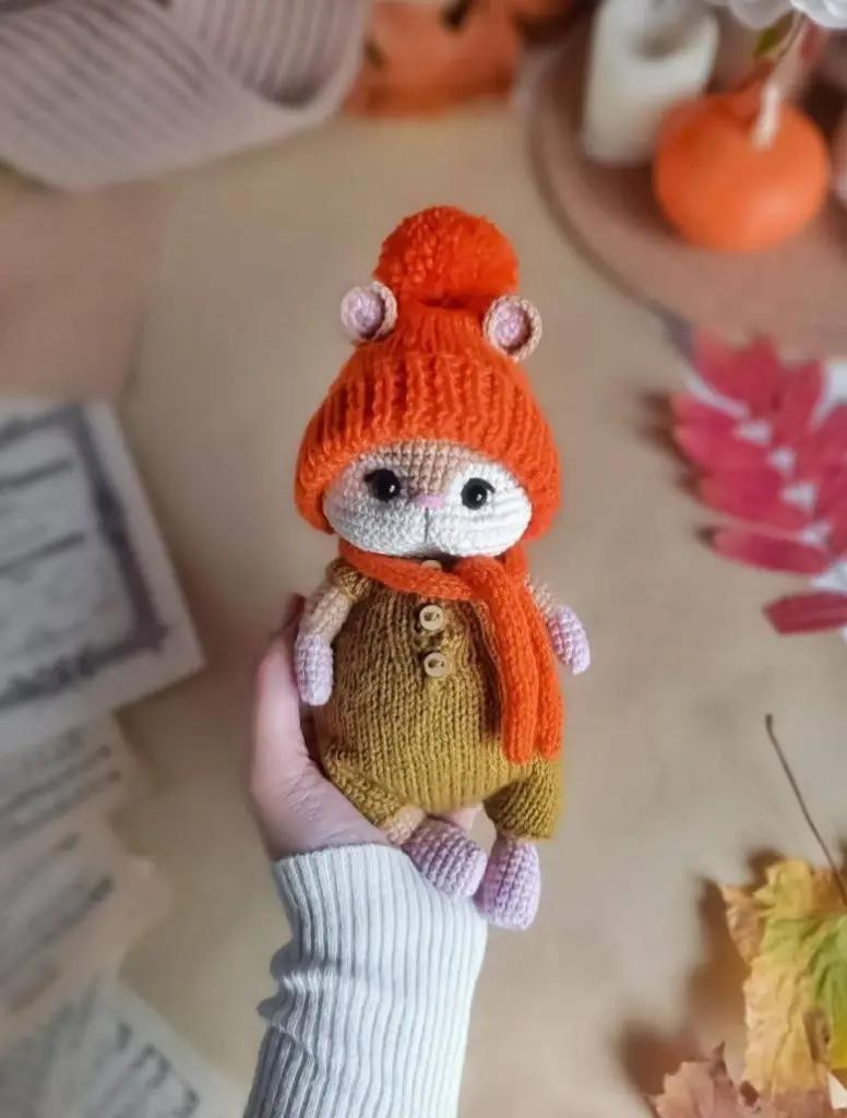 Мастер класс по вязанию амигуруми хомячок