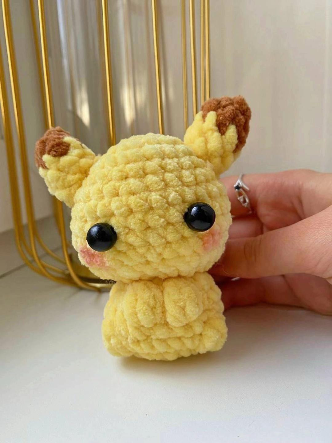 Мастер-класс по вязанию амигуруми Пикачу