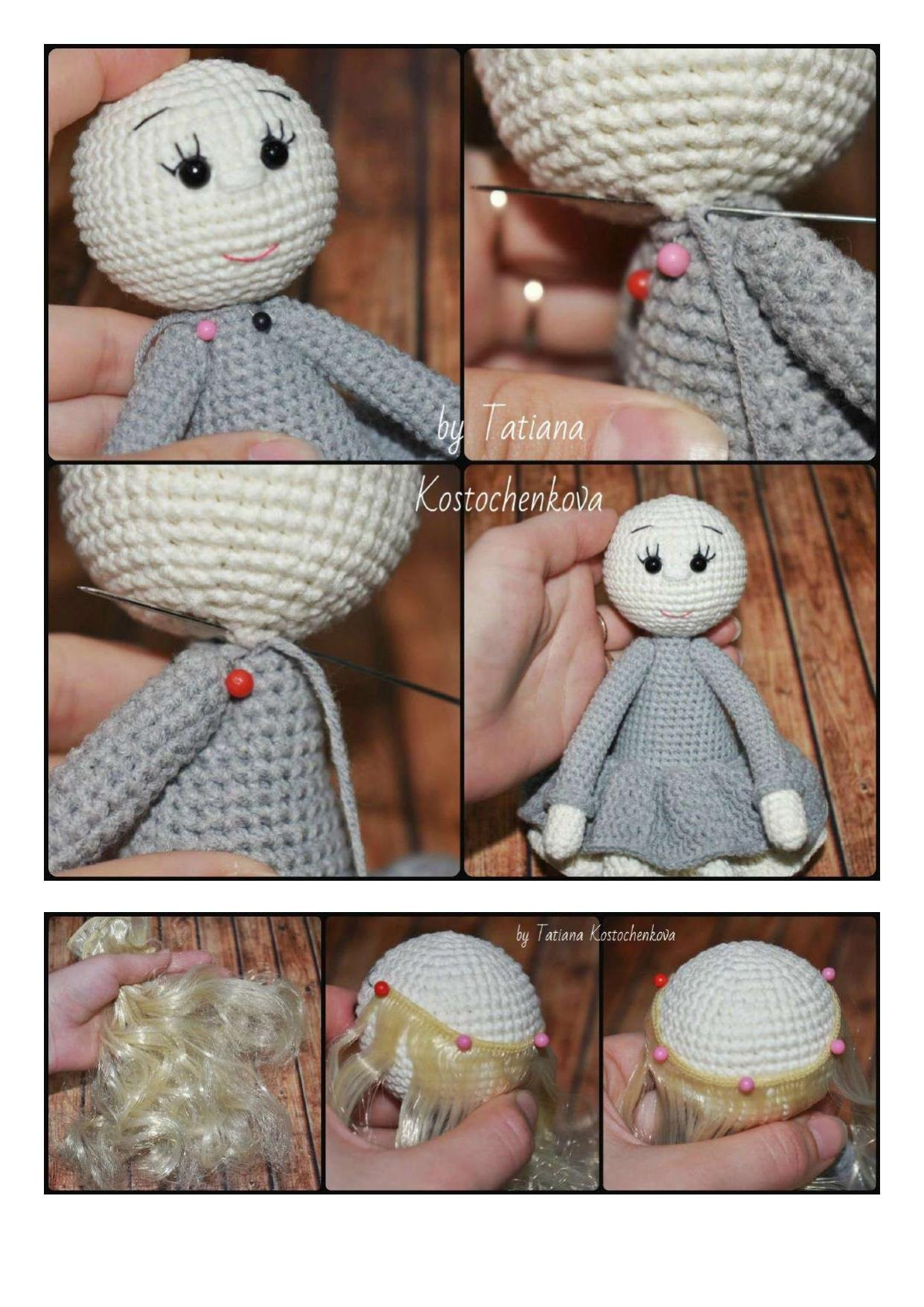 Мастер-класс по вязанию крючком: Амигуруми Ведьмочка Хлоя с тыквой