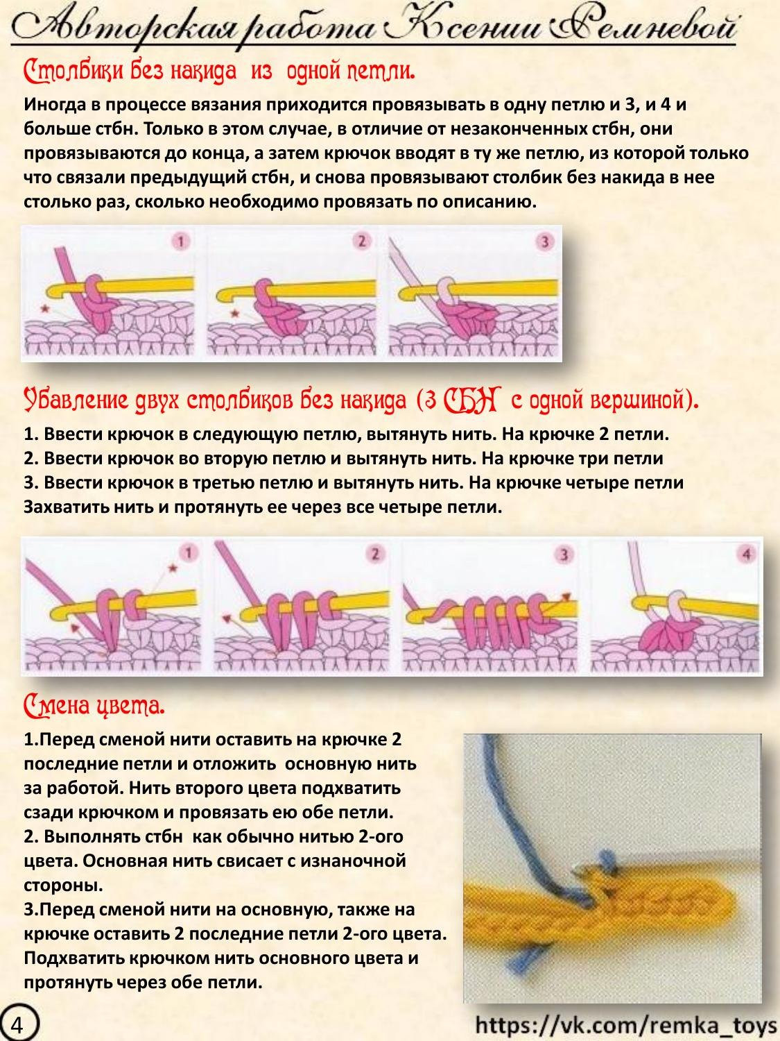 Мастер-класс по вязанию крючком авторских кошек: материалы, размеры каркаса и схемы