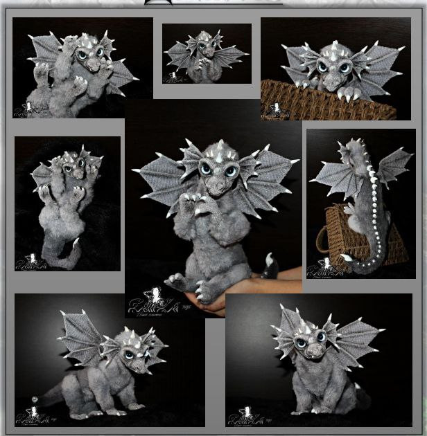 Мастер-класс по вязанию крючком дракона: материалы, инструменты и схемы