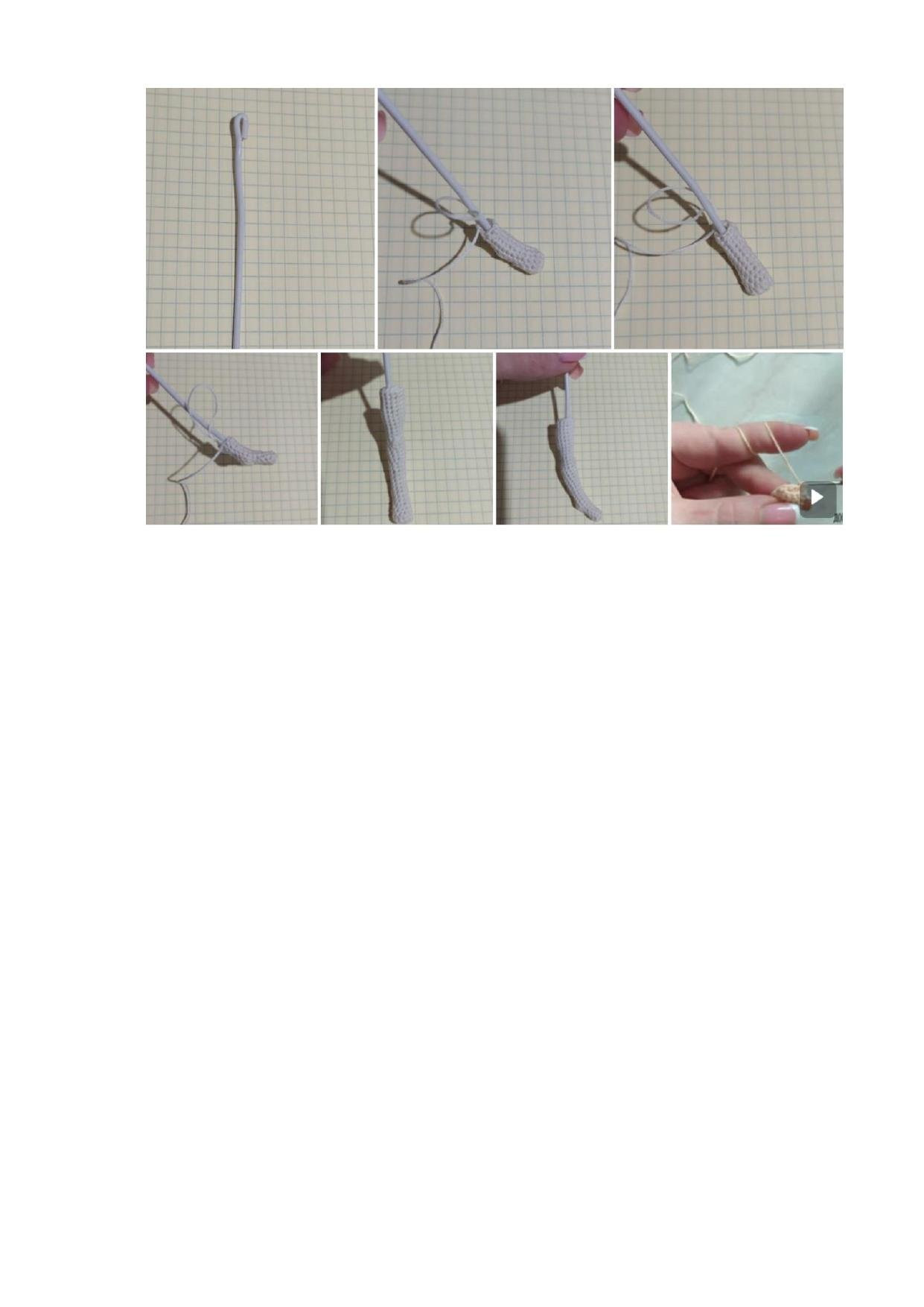 Мастер-класс по вязанию куклы Малышка Мия с каркасом, описание и материалы