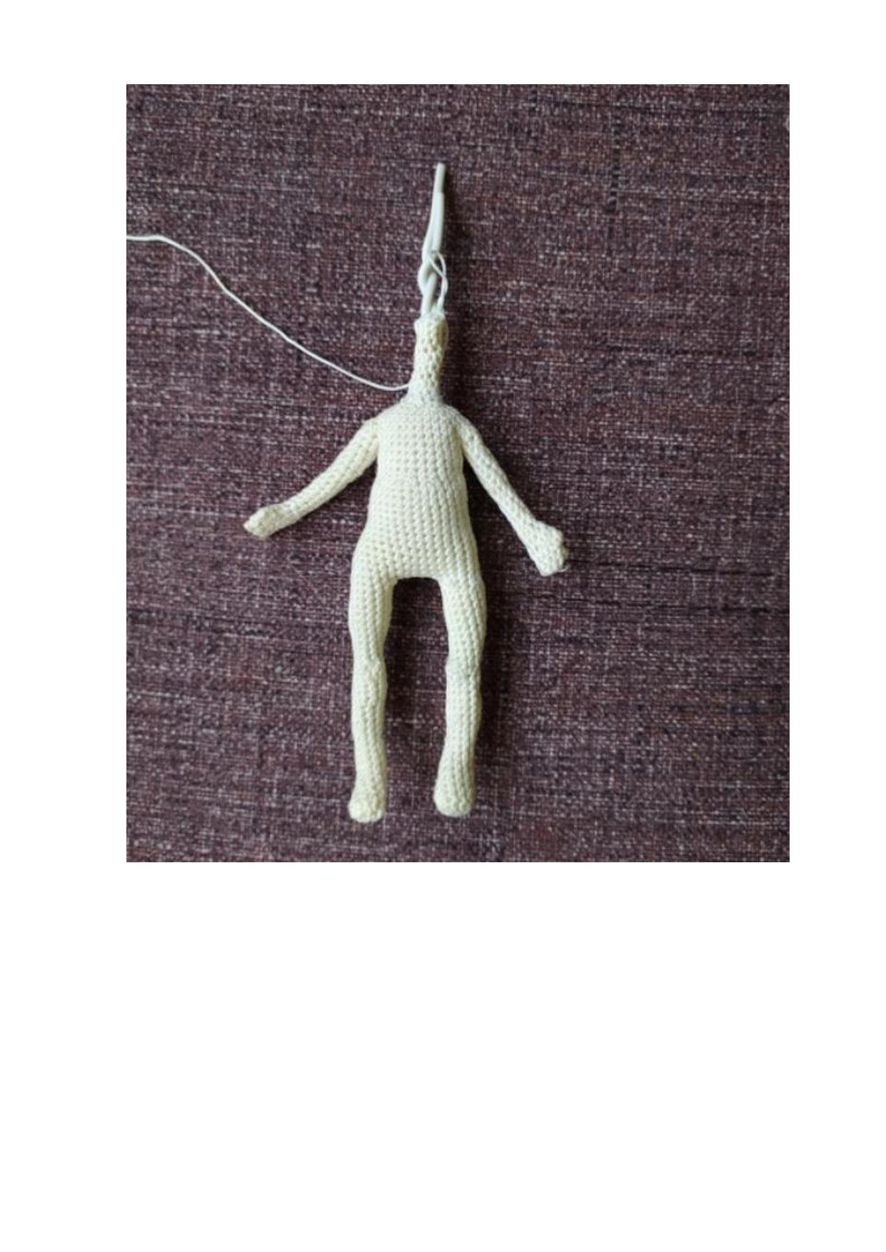 Мастер-класс по вязанию куклы Малышка Мия с каркасом, описание и материалы