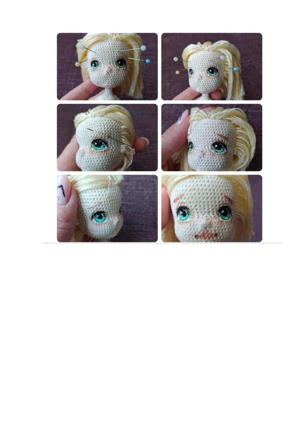Мастер-класс по вязанию куклы Малышка Мия с каркасом, описание и материалы