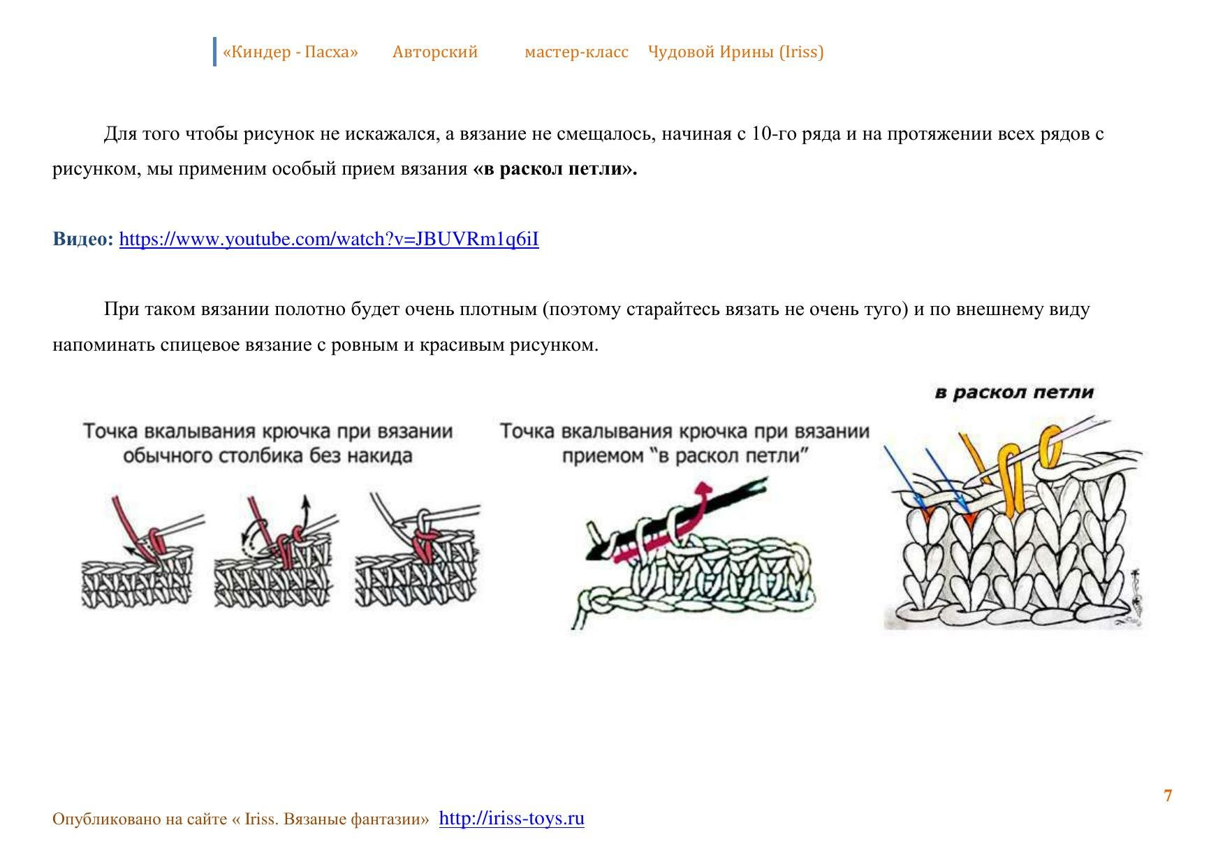 Мастер-класс по вязанию пасхальных яиц из ниток ирис на контейнеры от киндер-сюрприза