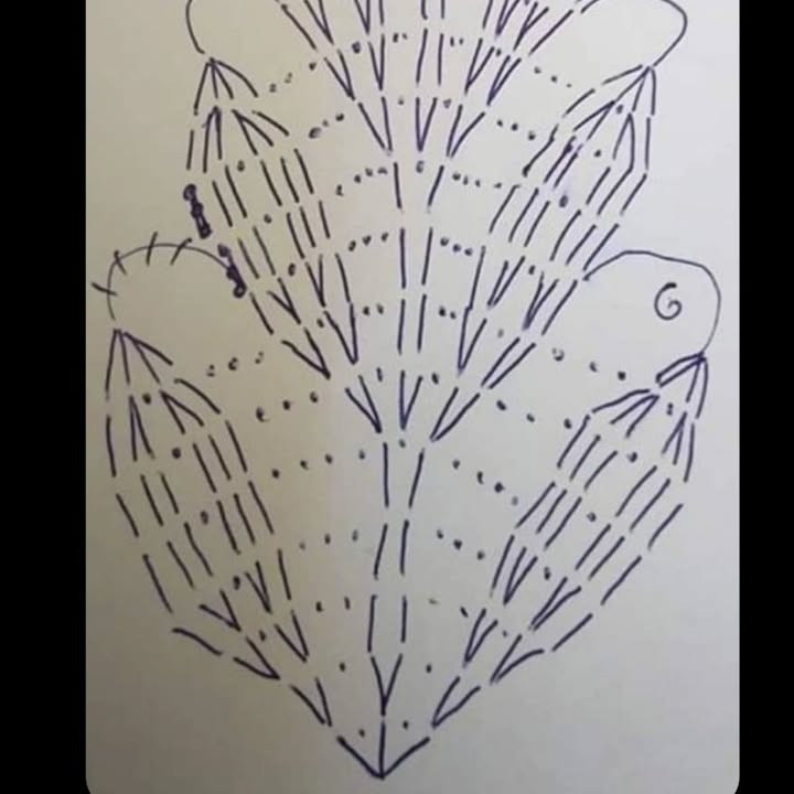 Mẫu móc len thêu ren hoa văn phức tạp, đồ trang trí bàn và thảm trải