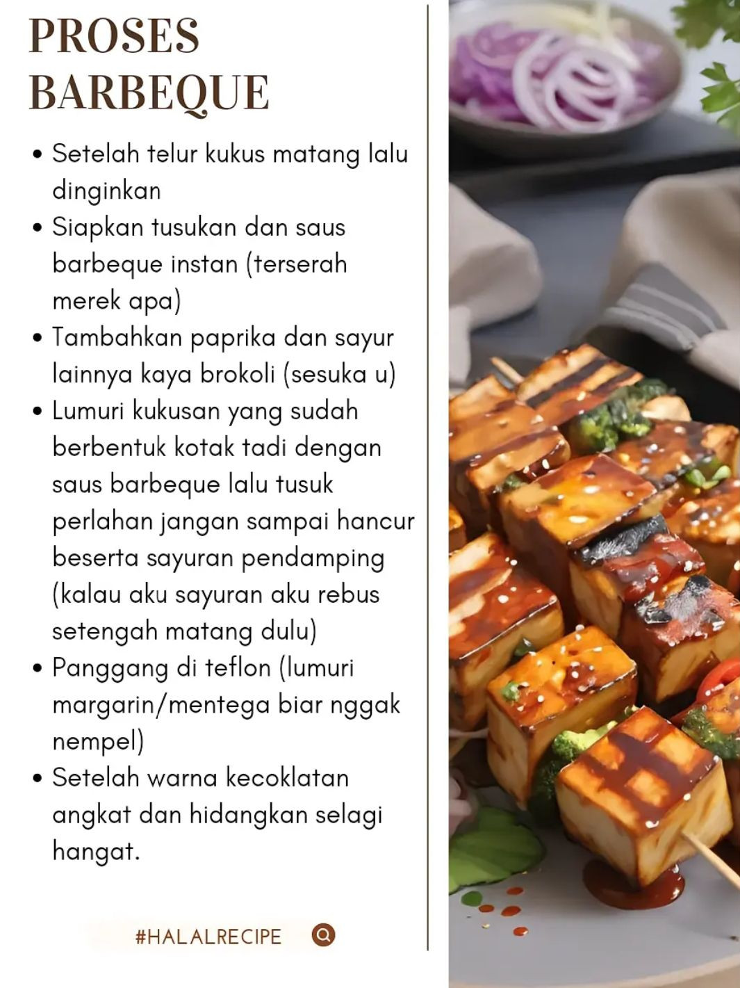 Menu Bekal: Tumis Udang, Nasi Liwet và Tahu Telur Bumbu Barbeque
