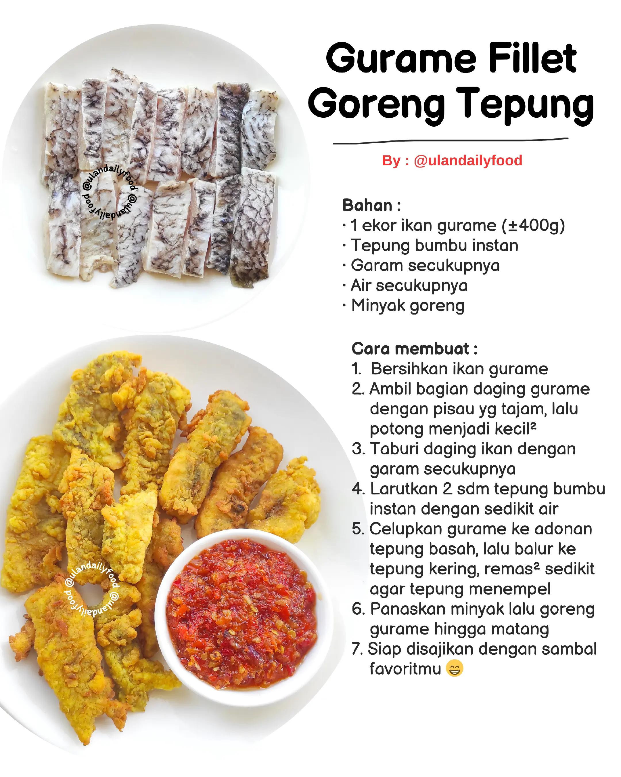 Menu Makan Siang: Sayur Bening Daun Kelor, Ikan Gurame Fillet Goreng Tepung & Sambal Bawang