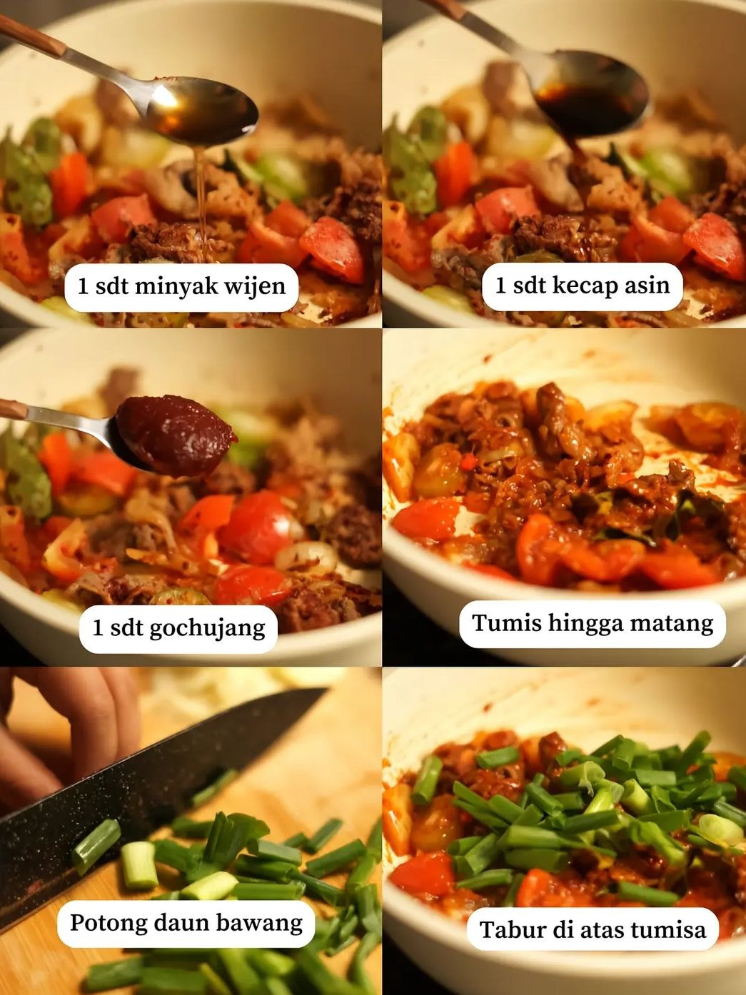 Menu Warteg Korea: Resep Tumis Daging Slice Gochujang