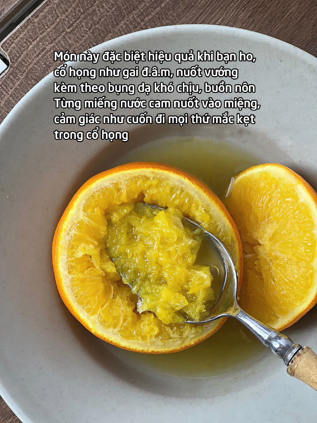 Mẹo dân gian chữa ho: Lê hấp hoa tiêu và Cam hấp muối