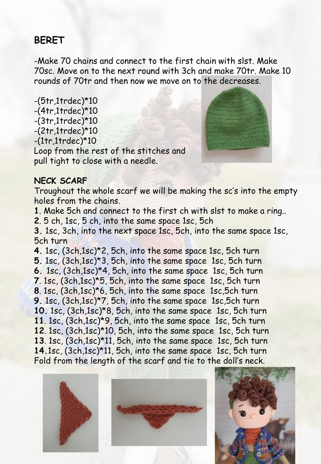 Mert Doll Crochet Pattern: Complete Amigurumi Instructions with Materials, Abbreviations, and Step-by-Step Head & Hair Guide