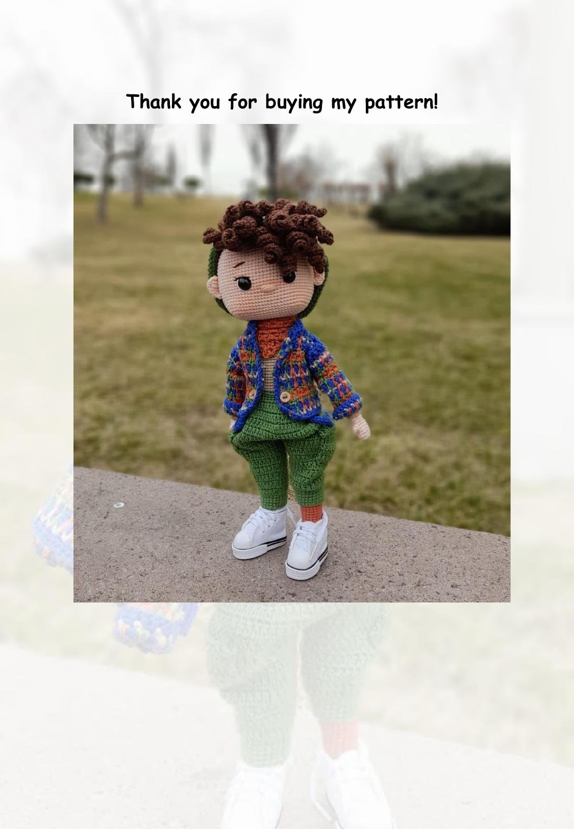 Mert Doll Crochet Pattern: Complete Amigurumi Instructions with Materials, Abbreviations, and Step-by-Step Head & Hair Guide