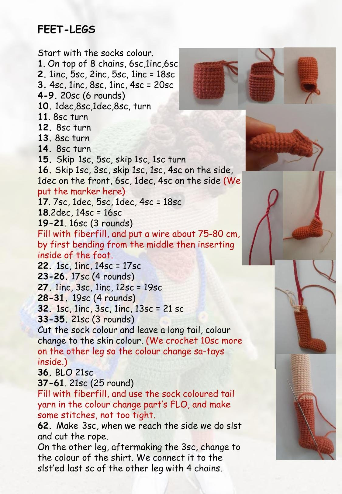 Mert Doll Crochet Pattern: Complete Amigurumi Instructions with Materials, Abbreviations, and Step-by-Step Head & Hair Guide