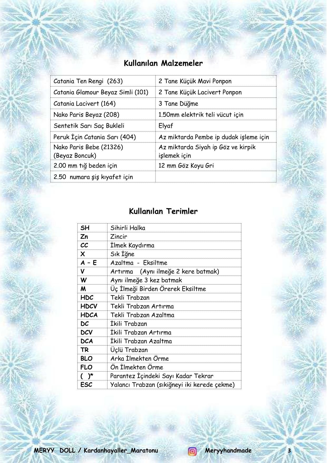 Meryy Doll Crochet Pattern: Complete Amigurumi Tutorial with Materials and Stitch Guide