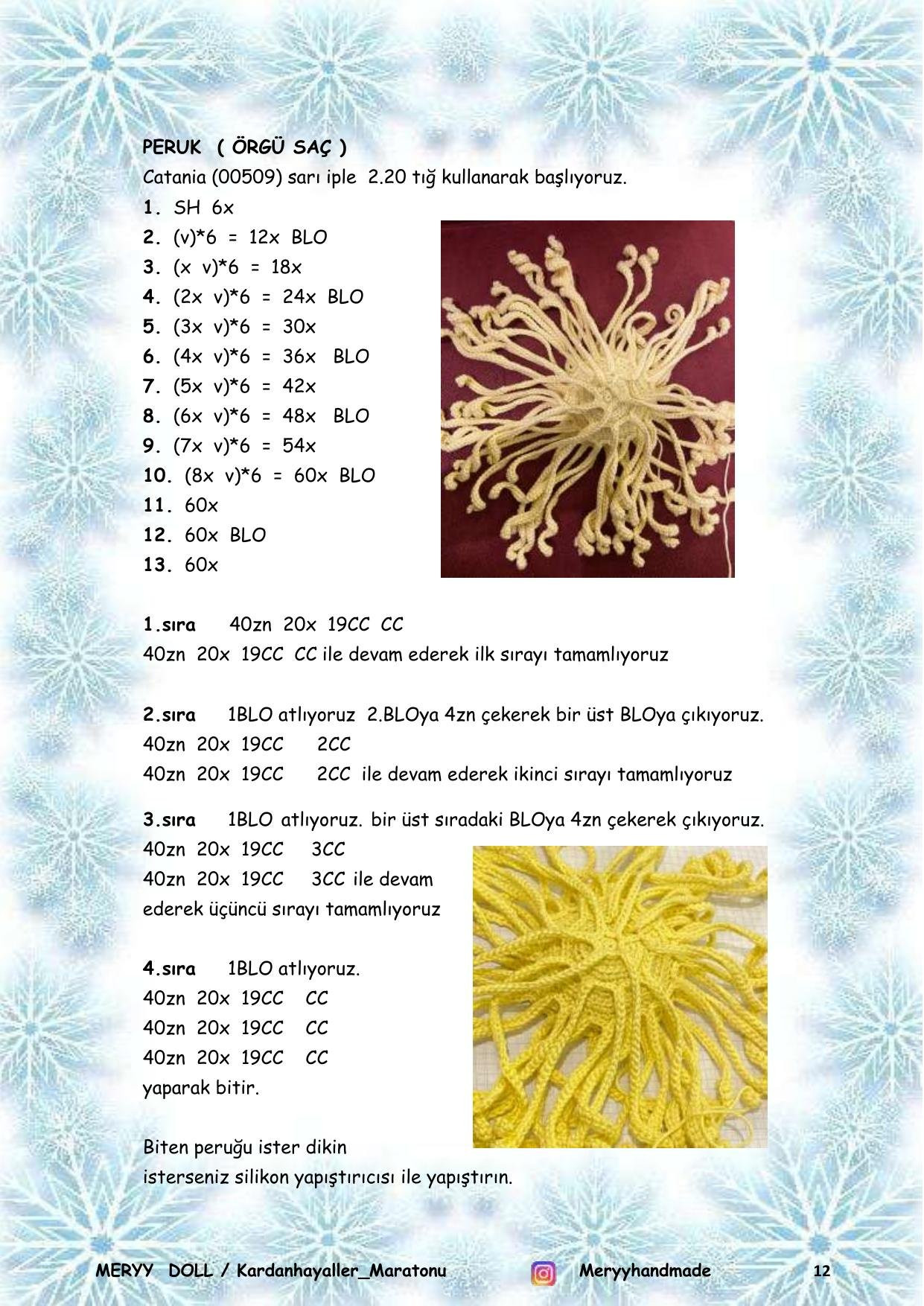 Meryy Doll Crochet Pattern: Complete Amigurumi Tutorial with Materials and Stitch Guide