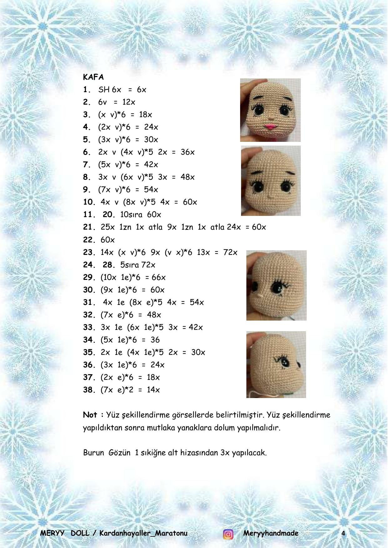 Meryy Doll Crochet Pattern: Complete Amigurumi Tutorial with Materials and Stitch Guide