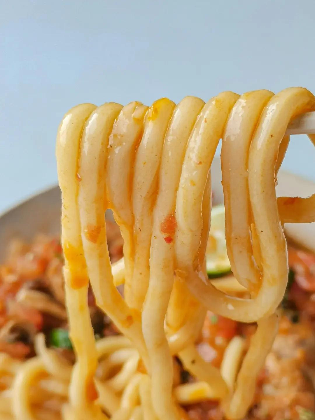 Mì Udon Gà Xào Sốt Tôm Yum Nấm Hải Sản, Công Thức Chi Tiết