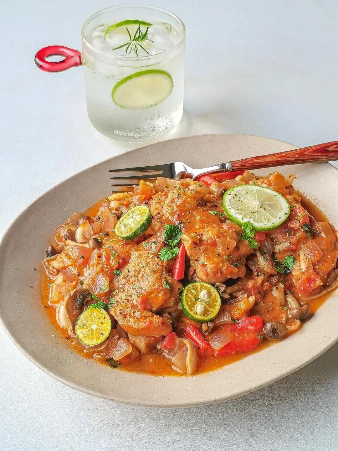 Mì Udon Gà Xào Sốt Tôm Yum Nấm Hải Sản, Công Thức Chi Tiết