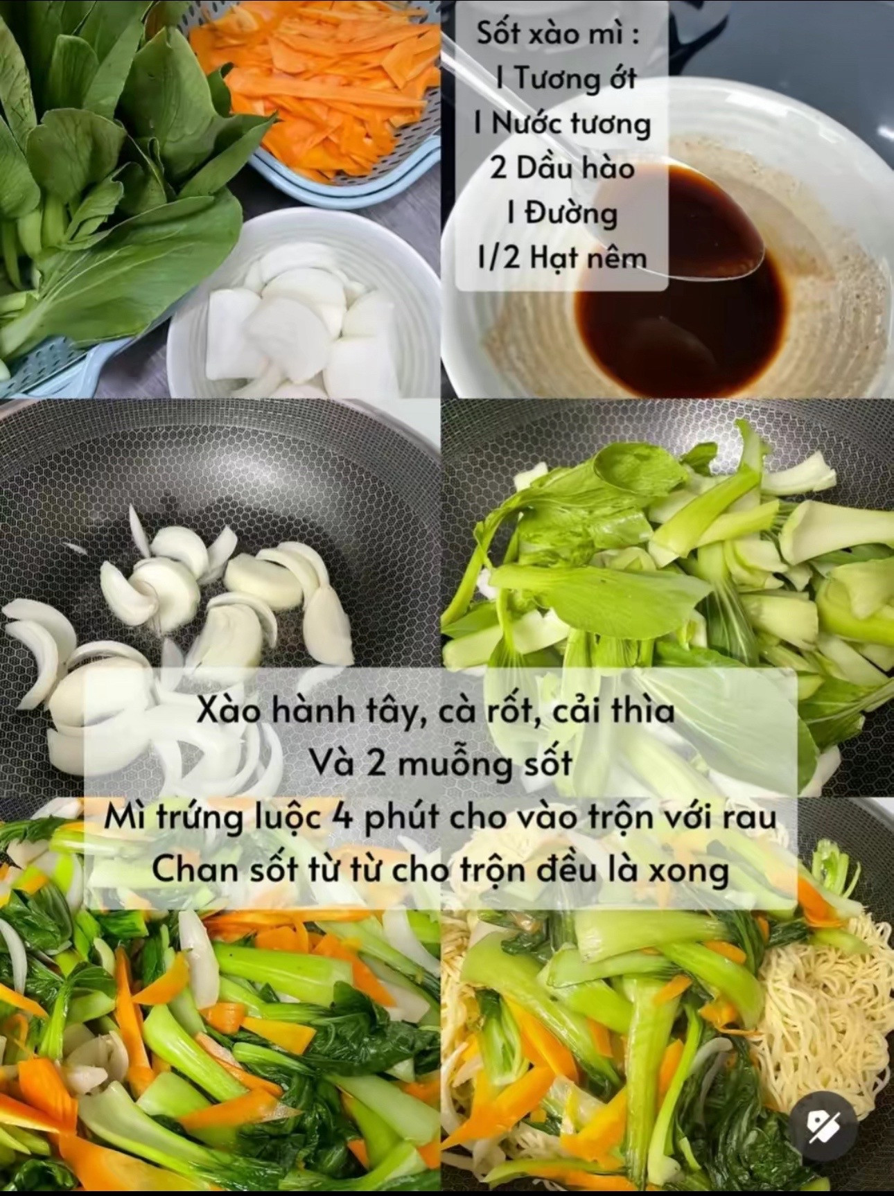 Mì Xào Thịt Chiên Ngũ Vị: Công Thức Chi Tiết Từ Sơ Chế Đến Hoàn Thành