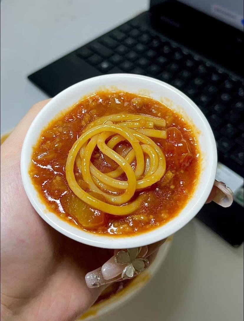 Mì Ý sốt thịt băm