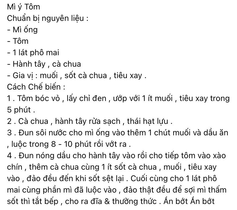 Mì Ý Tôm sốt cà chua phô mai - Công thức nấu ăn ngon tại nhà | HandmadeV