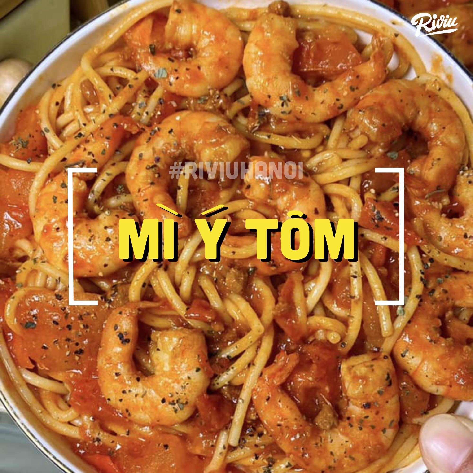 Mì Ý Tôm sốt cà chua phô mai - Công thức nấu ăn ngon tại nhà | HandmadeV