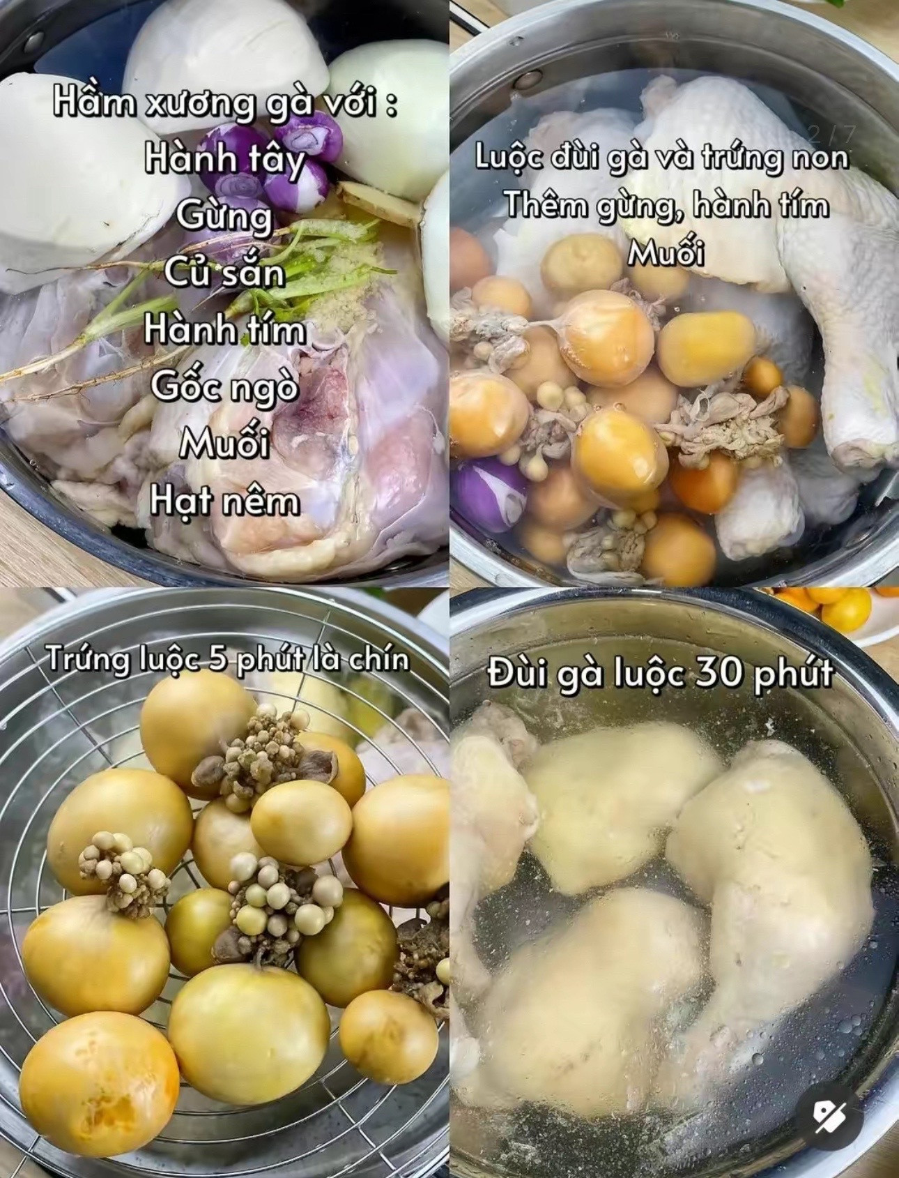 Mìến Gà Ngon Mê Li - Cách Làm Mìến Gà Nước Dừa Thanh Ngọt, Thịt Gà Hấp Dẫn