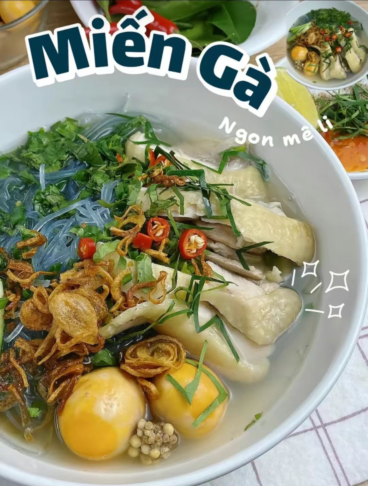 Mìến Gà Ngon Mê Li - Cách Làm Mìến Gà Nước Dừa Thanh Ngọt, Thịt Gà Hấp Dẫn