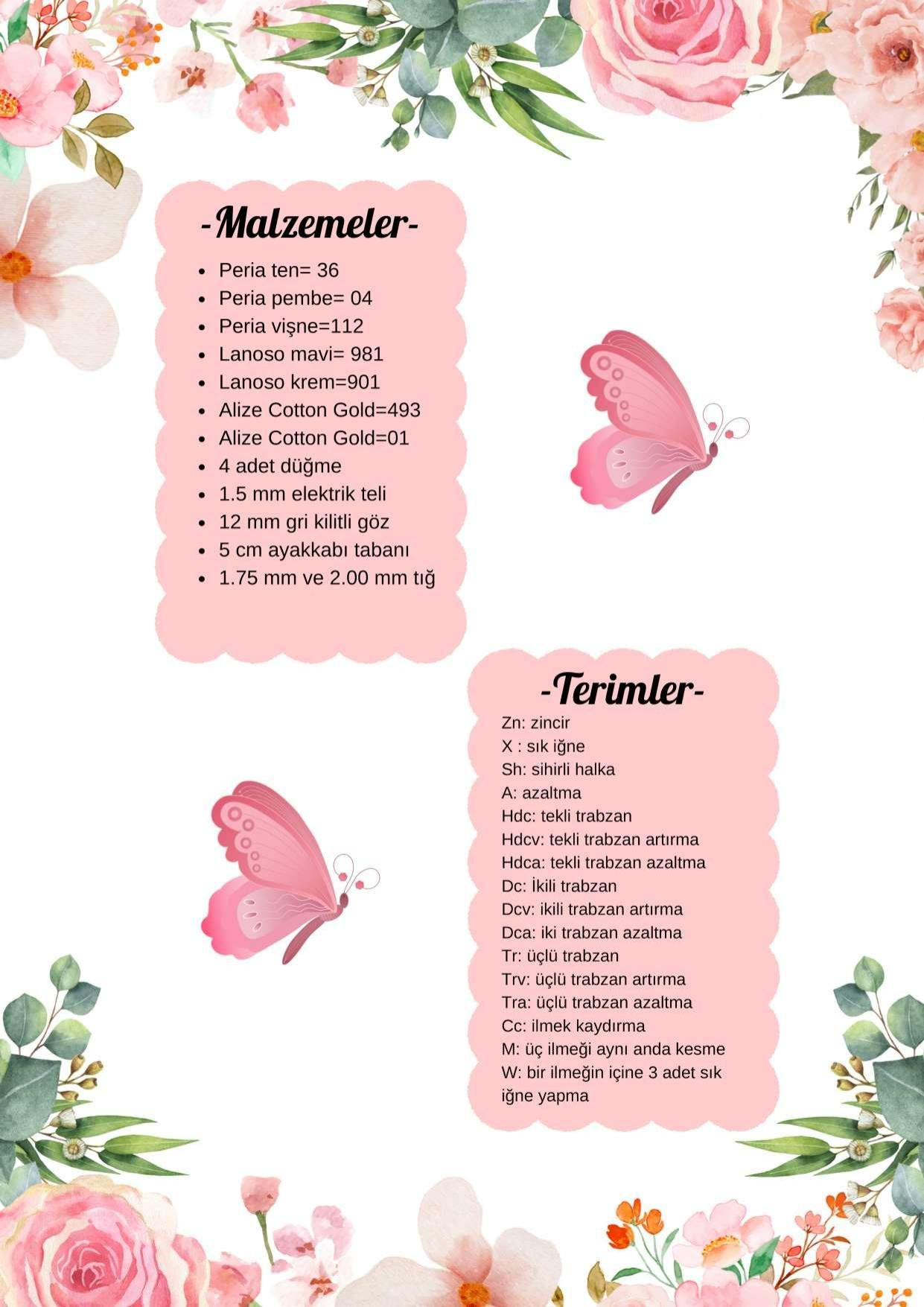 Mila Doll Crochet Pattern - Amigurumi Girl Doll Tutorial with Materials and Step-by-Step Instructions