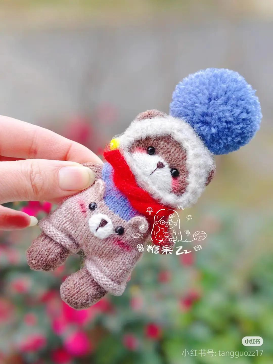 Mini Bear Knitted Onesie Pattern Tutorial