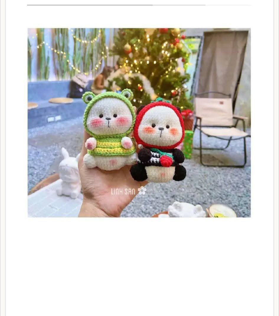 Mini Bears Cosplay - Crochet Pattern by LinhSan
