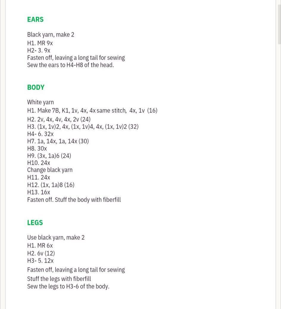 Mini Bears Cosplay - Crochet Pattern by LinhSan