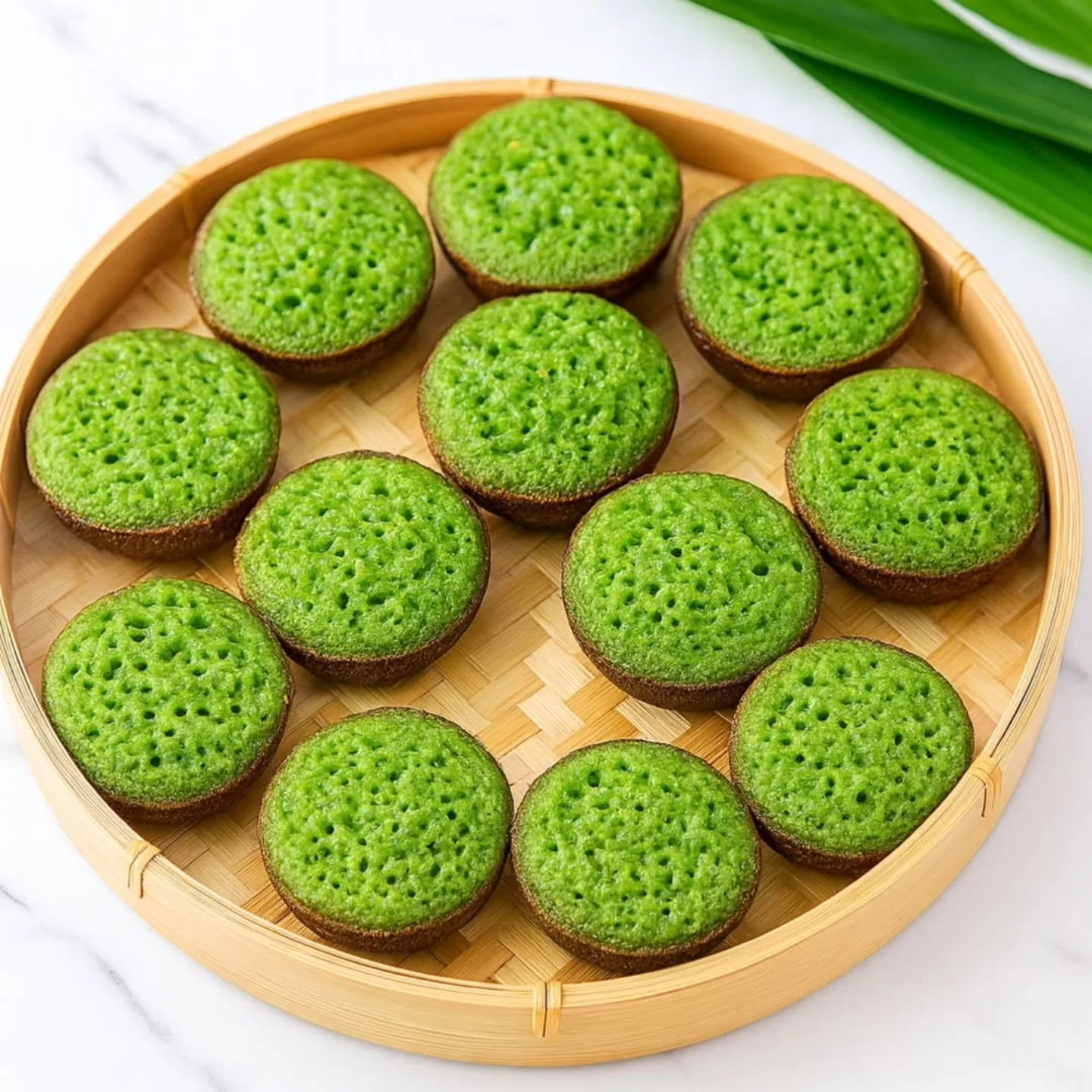 Mini Bika Ambon Pandan Recipe: How to Make Traditional Indonesian Sponge Cake with Coconut Milk and Sago Flour